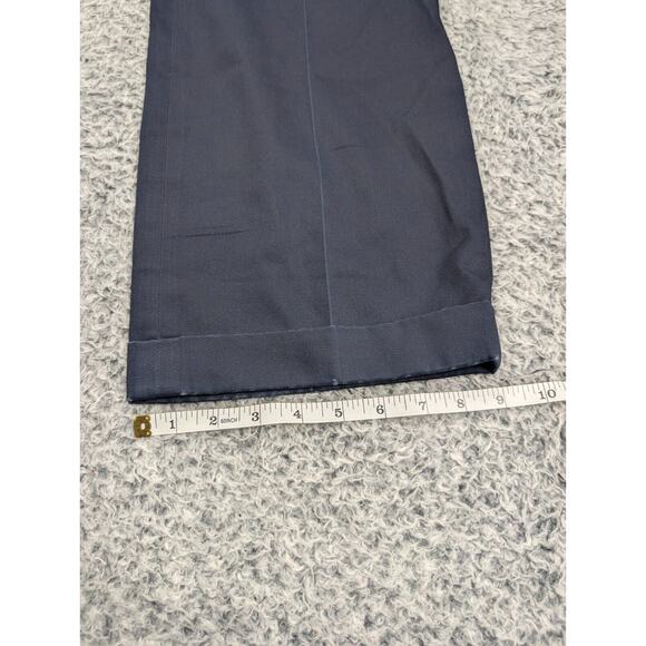 Eddie Bauer Pants Mens 38x33 Blue Normcore Chore Work Career Straight Casual - Picture 9 of 10